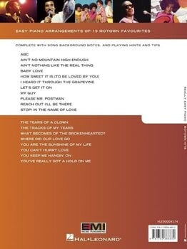 Noten Hal Leonard Europe Really Easy Piano: Motown Hits Noten - 2
