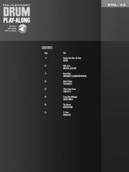 ноти Hal Leonard Drum Play-Along Volume 32: Songs for Beginners ноти - 2