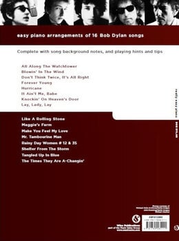 Noter Wise Publications Really Easy Piano: Bob Dylan Noter - 2