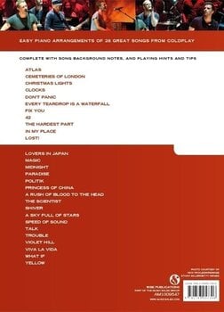 Nuty Wise Publications Really Easy Piano: Coldplay Nuty - 2