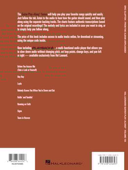 Note Hal Leonard Guitar Play-Along Volume 155: Eric Clapton From the Album Unplagged Note - 2