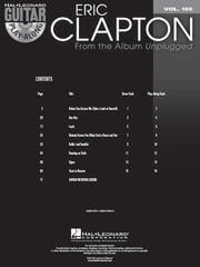 Sheet Music Hal Leonard Guitar Play-Along Volume 155: Eric Clapton From the Album Unplagged Sheet Music - 2