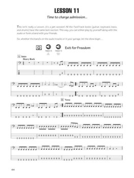 Noten Hal Leonard FastTrack: Bass Guitar 1 Starter Pack Noten - 6