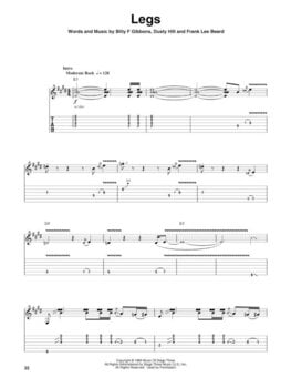 Note Hal Leonard Guitar Play-Along Volume 99: ZZ Top Note - 6