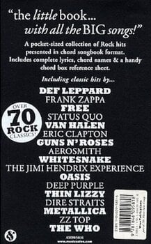 Note Wise Publications The Little Black Book of Rock Hits Note - 2