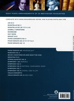 Nuty Wise Publications Really Easy Piano: Beethoven Nuty - 2