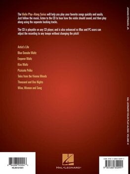 ноти Hal Leonard Violin Play-Along Volume 41: Johann Strauss, Jr. ноти - 2