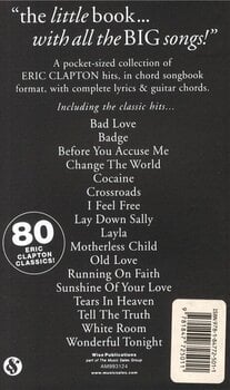 Noten Wise Publications The Little Black Songbook: Eric Clapton Noten - 2