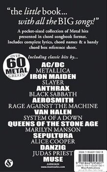 Sheet Music Wise Publications The Little Black Book of Metal Hits Sheet Music - 2