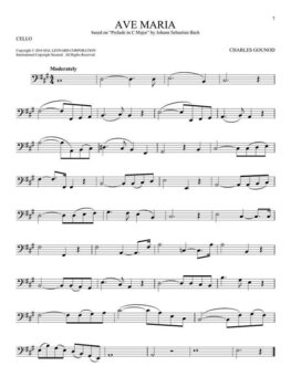 Nuty Hal Leonard 101 Classical Themes for Cello Nuty - 5