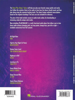 Note Hal Leonard Drum Play-Along Volume 42: Easy Rock Songs Note - 2