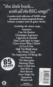 Noten Wise Publications The Little Black Songbook: Oasis Noten - 2