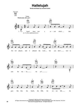 Noty Hal Leonard First 50 Songs You Should Play on Ukulele Noty - 3