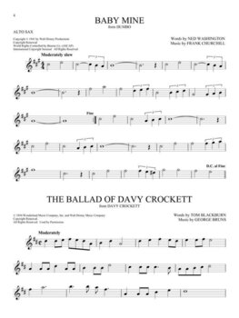 ноти Hal Leonard 101 Disney Song for Alto Sax ноти - 5