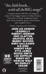 Noodilehed kitarridele ja basskitarridele The Little Black Songbook The Little Black Book of The Blues - 1