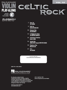 Notas Hal Leonard Violin Play-Along Volume 52: Celtic Rock Notas - 3