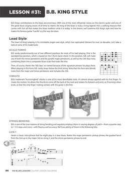 Sheet Music Hal Leonard Guitar Lesson Goldmine: 100 Blues Lessons Sheet Music - 8