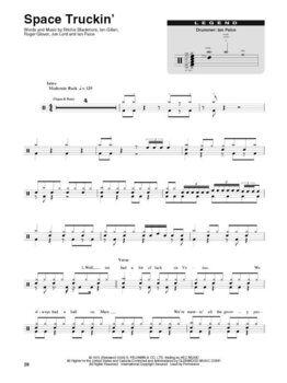 Notas Hal Leonard Drum Play-Along Volume 2: Classic Rock Notas - 5