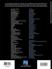 Sheet Music Hal Leonard First 50 Songs You Should Play on The Clarinet Sheet Music - 4