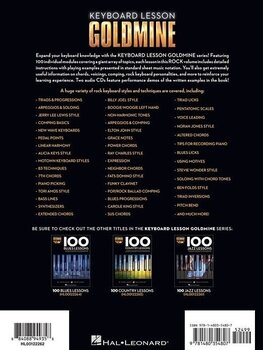Noder Hal Leonard Keyboard Lesson Goldmine: 100 Rock Lessons Noder - 2