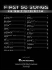 Sheet Music Hal Leonard First 50 Songs Sheet Music - 1