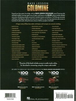 Nuty Hal Leonard Bass Lesson Goldmine: 100 Blues Lessons Nuty - 2