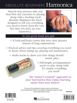 ноти Wise Publications Absolute Beginners: Harmonica ноти - 2