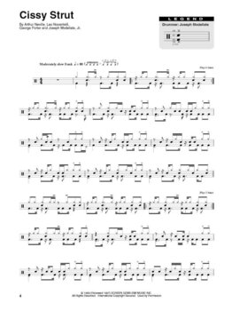 Noten Hal Leonard Drum Play Along Volume 5: Funk Noten - 4