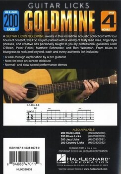 Note Hal Leonard Guitar Licks Goldmine: 200 Acoustic Licks Note - 2