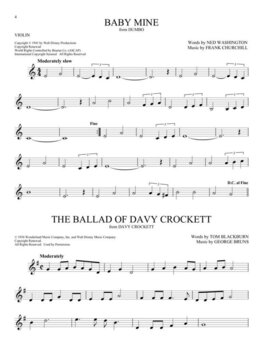 ноти Hal Leonard 101 Disney Song for Violin ноти - 6