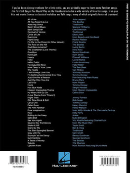 Note Hal Leonard First 50 Songs You Should Play on The Trombone Note - 5