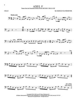 ноти Hal Leonard 101 Movie Hits for Cello ноти - 4