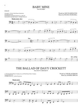 ноти Hal Leonard 101 Disney Song for Cello ноти - 5