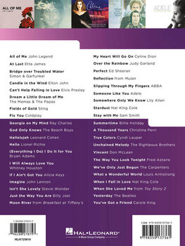 Nuty Hal Leonard Really Easy Piano: 40 of the Most Beautiful Songs Nuty - 2