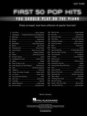 Noty Hal Leonard First 50 Pop Hits Noty - 1