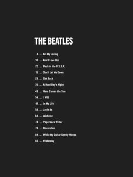 Noty Hal Leonard Deluxe Guitar Play-Along Volume 4: The Beatles Noty - 3