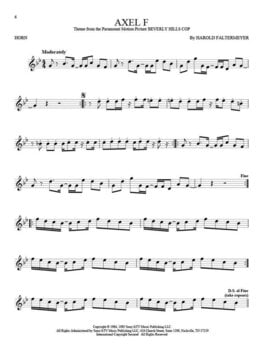 Noten Hal Leonard 101 Movie Hits for Horn Noten - 5