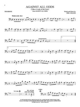 Note Hal Leonard 101 Movie Hits for Trombone Note - 4