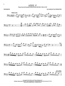 Note Hal Leonard 101 Movie Hits for Trombone Note - 6