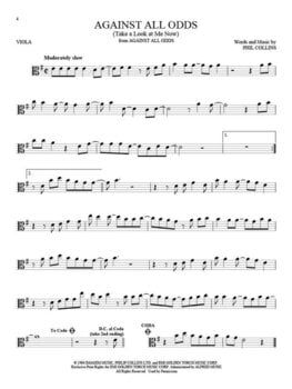 Note Hal Leonard 101 Movie Hits for Viola Note - 4