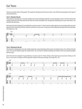Notas Rock School Guitar Grade 3 Notas - 5