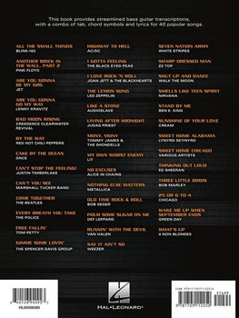 Note Hal Leonard Simple Songs for Bass Note - 6