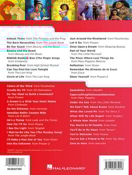 Noodilehed klaveritele Hal Leonard Really Easy Piano: 40 Disney Songs Noodilehed klaveritele - 2