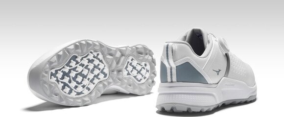 Pánske golfové topánky Mizuno Hazard Enerzy BOA Mizuno Snow White/Citadel 44,5 Pánske golfové topánky - 2