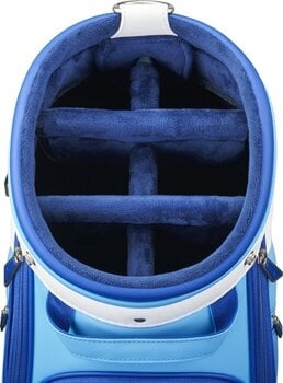 Staff Bag Mizuno Tour Mid Blue/White Staff Bag - 4