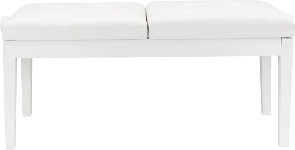 Taburete de piano dúo Pianonova HY-PJ022 Taburete de piano dúo White Matt - 5