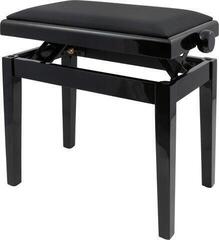 Sgabello per pianoforte in legno Pianonova HY-PJ023 Sgabello per pianoforte in legno Black Gloss - 4
