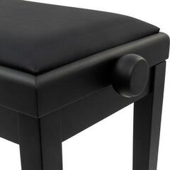 Sgabello per pianoforte in legno Pianonova HY-PJ023 Sgabello per pianoforte in legno Black Matte - 5