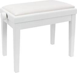 Sgabello per pianoforte in legno Pianonova HY-PJ023 Sgabello per pianoforte in legno White Matte - 2