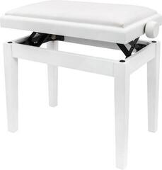 Sgabello per pianoforte in legno Pianonova HY-PJ023 Sgabello per pianoforte in legno White Matte - 4